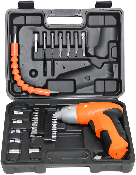 Kit Avvitatore/Fresatore 45 Pezzi con Valigetta